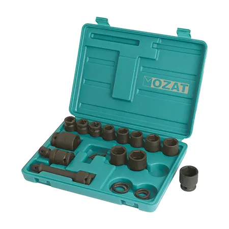 1-2 inch drive 14 pcs ozat impact sockets set imperial set-08-08