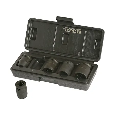 1-2 inch drive 5 pcs. ozat impact sockets standard length set-08-13