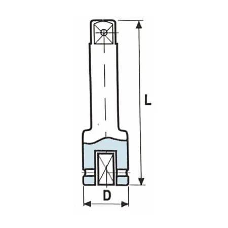 ozat impact sockets extension bar half section